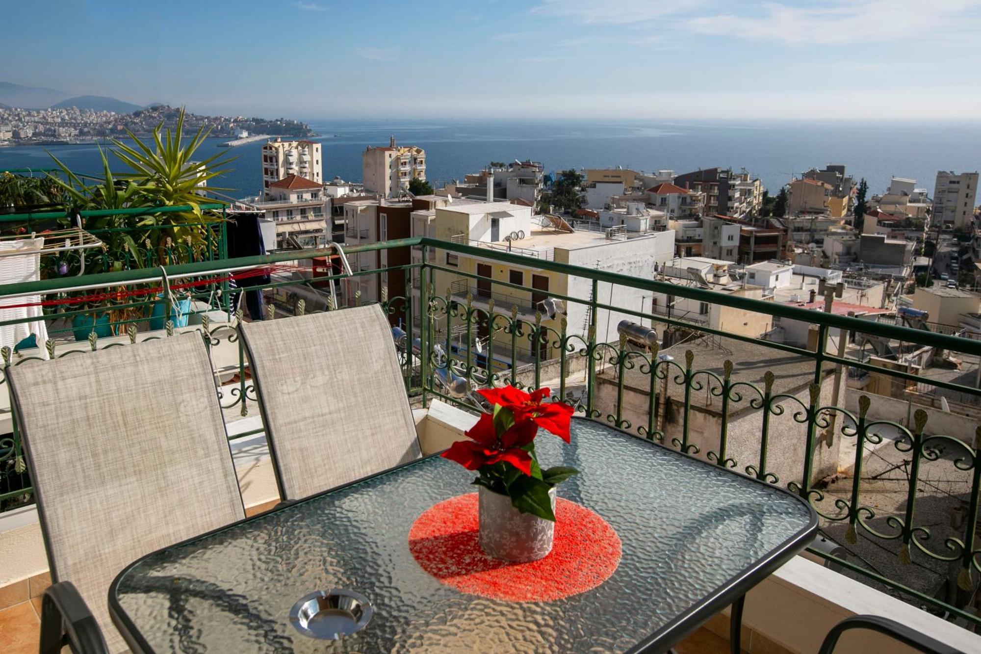 Kathys Sea View Apartment Cavala Exterior foto