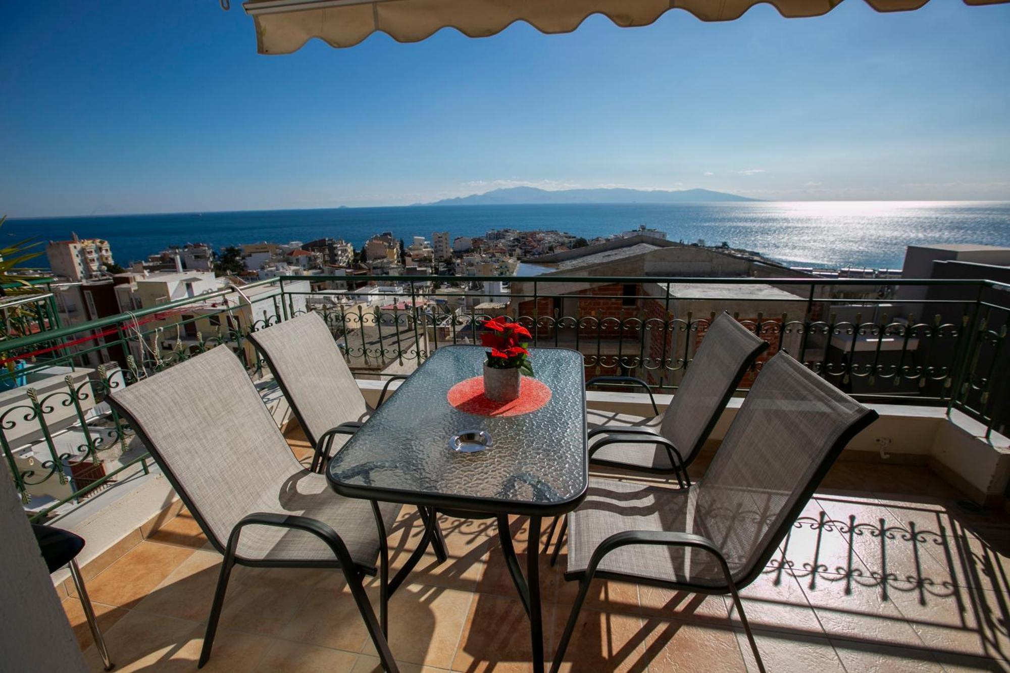 Kathys Sea View Apartment Cavala Exterior foto
